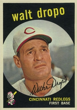 1959 Topps Walt Dropo #158 Baseball Card