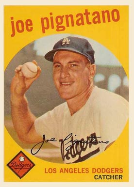 1959 Topps Joe Pignatano #16 Baseball Card
