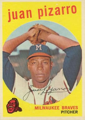 1959 Topps Juan Pizarro #188 Baseball Card