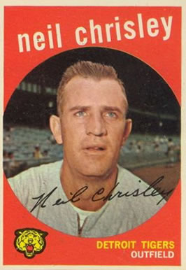 1959 Topps Neil Chrisley #189 Baseball Card