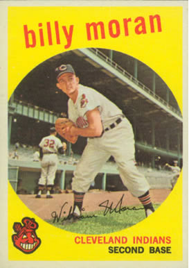 1959 Topps Billy Moran #196 Baseball Card