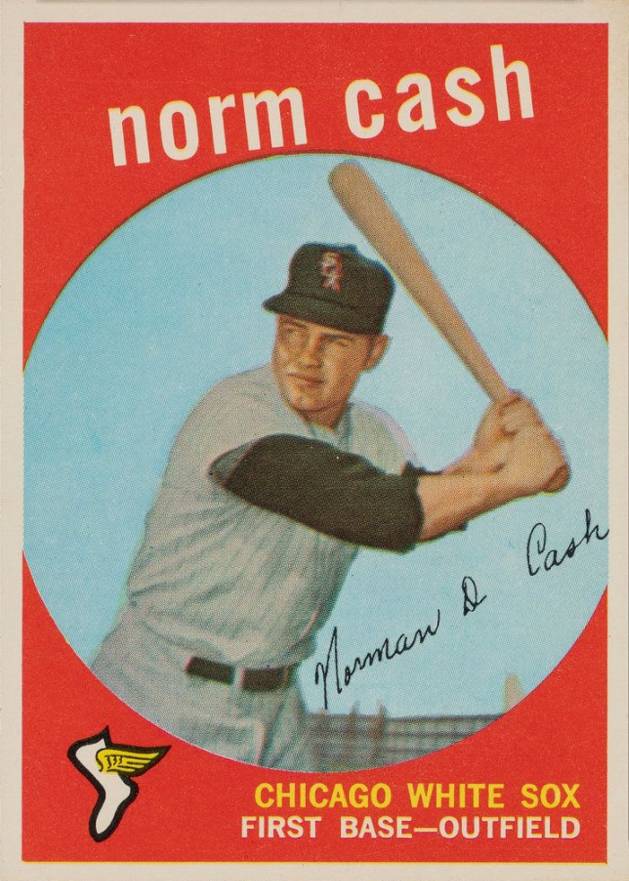 1959 Topps Norm Cash #509 Baseball Card