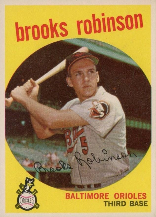 1959 Topps Brooks Robinson #439 Baseball Card