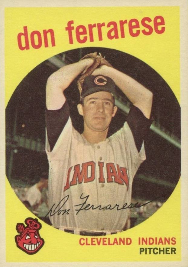 1959 Topps Don Ferrarese #247 Baseball Card