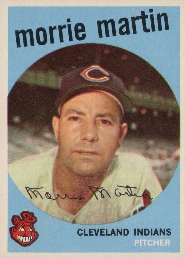 1959 Topps Morrie Martin #38 Baseball Card