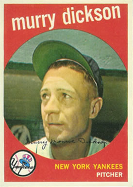 1959 Topps Murry Dickson #23 Baseball Card
