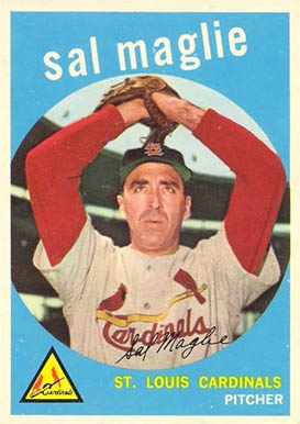 1959 Topps Sal Maglie #309 Baseball Card