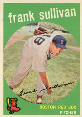 1959 Topps Frank Sullivan #323 Baseball Card