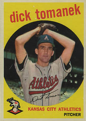 1959 Topps Dick Tomanek #369 Baseball Card