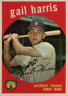 1959 Topps Gail Harris #378 Baseball Card
