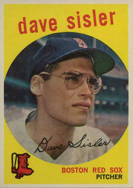 1959 Topps Dave Sisler #384 Baseball Card