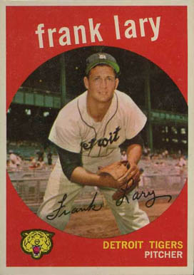 1959 Topps Frank Lary #393 Baseball Card