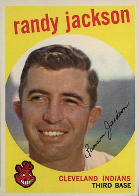 1959 Topps Randy Jackson #394 Baseball Card