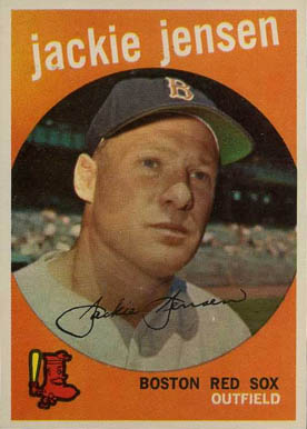 1959 Topps Jackie Jensen #400 Baseball Card