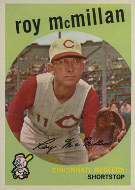 1959 Topps Roy McMillan #405 Baseball Card