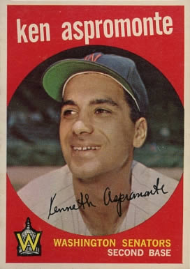 1959 Topps Ken Aspromonte #424 Baseball Card
