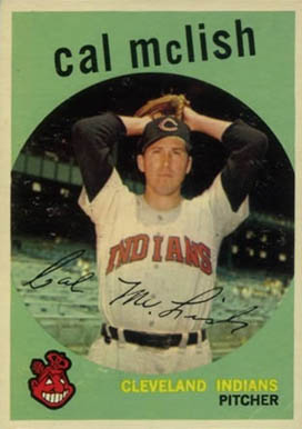 1959 Topps Cal McLish #445 Baseball Card