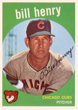 1959 Topps Bill Henry #46 Baseball Card