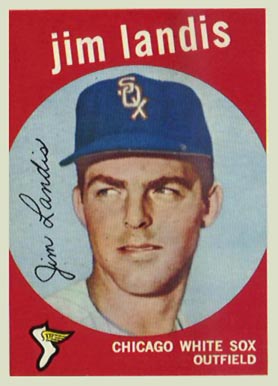 1959 Topps Jim Landis #493 Baseball Card
