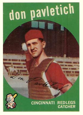 1959 Topps Don Pavletich #494 Baseball Card