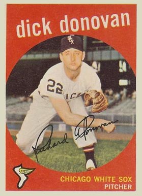 1959 Topps Dick Donovan #5 Baseball Card