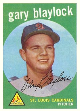 1959 Topps Gary Blaylock #539 Baseball Card
