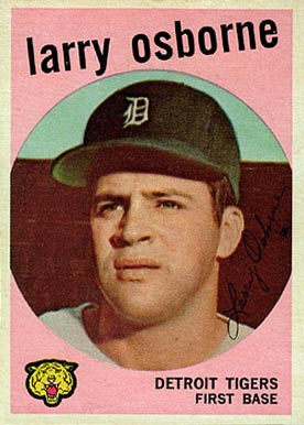 1959 Topps Larry Osborne #524 Baseball Card