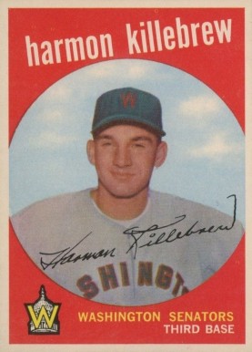 1959 Topps Harmon Killebrew #515 Baseball Card