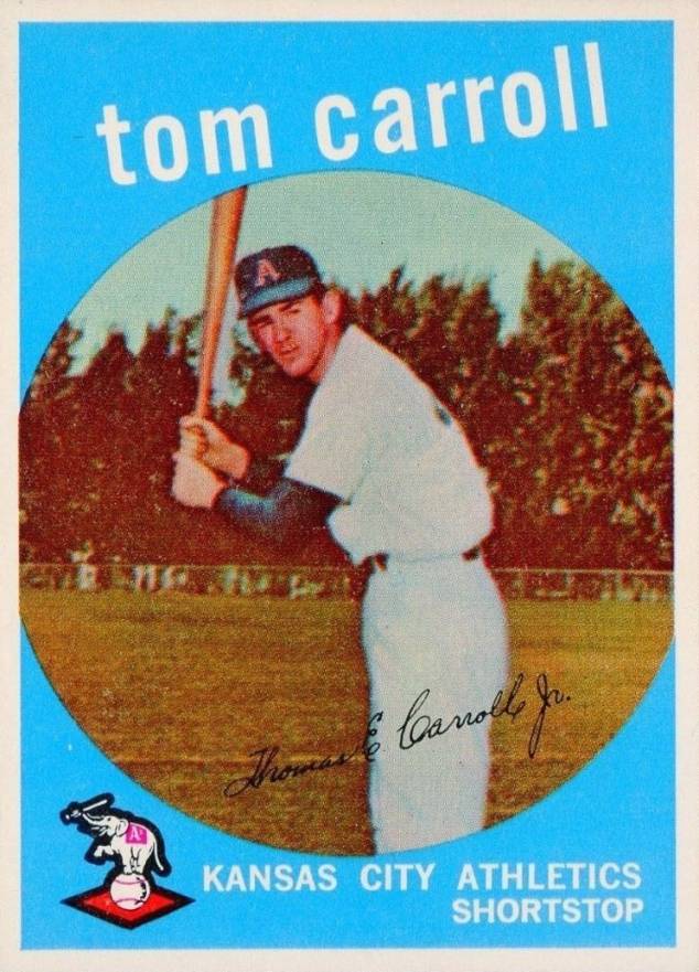 1959 Topps Tom Carroll #513 Baseball Card
