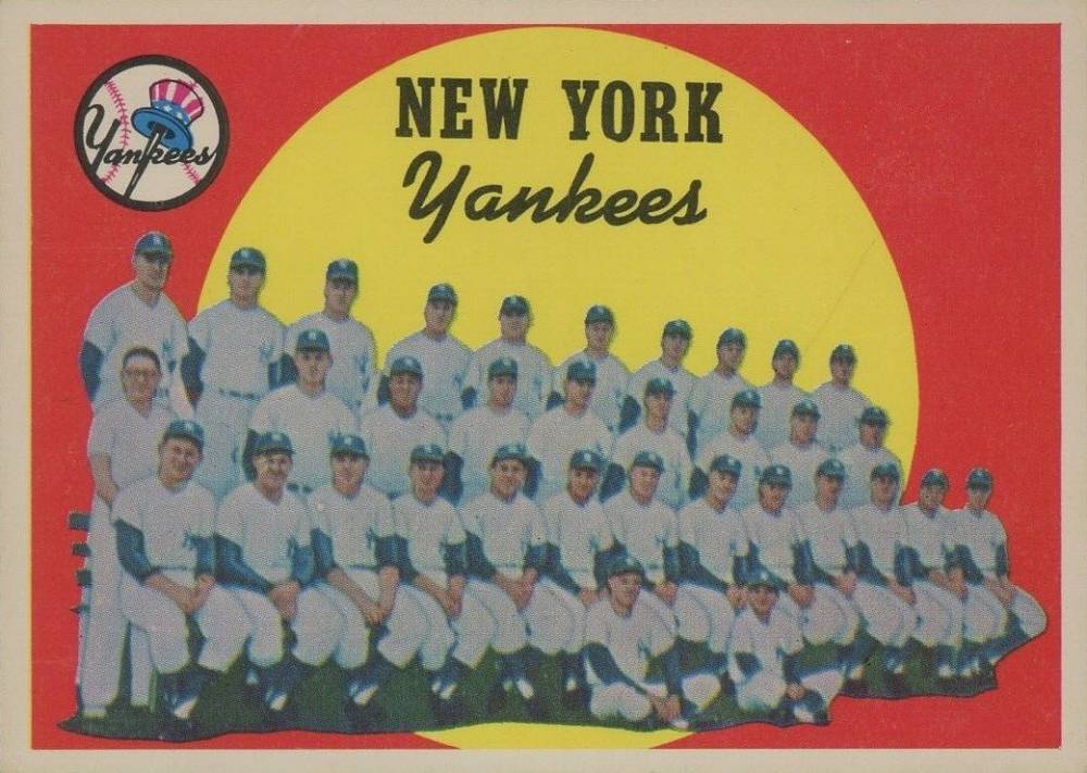 1959 Topps New York Yankees #510 Baseball Card