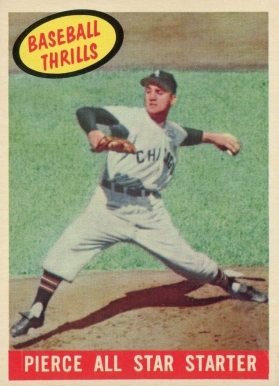 1959 Topps Pierce All Star Starter #466 Baseball Card