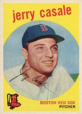 1959 Topps Jerry Casale #456 Baseball Card