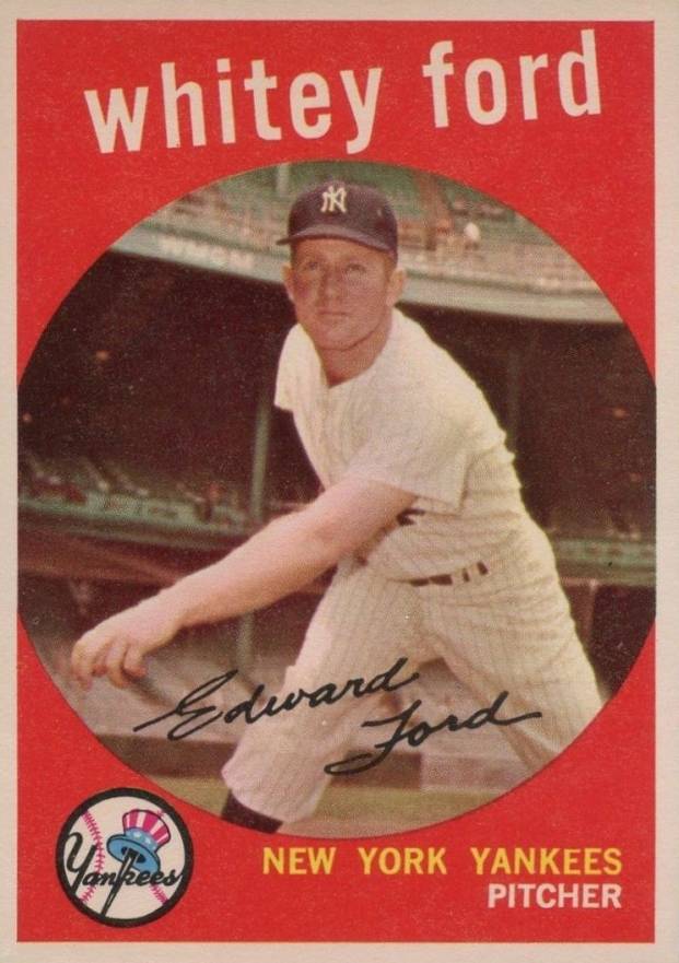1959 Topps Whitey Ford #430 Baseball Card