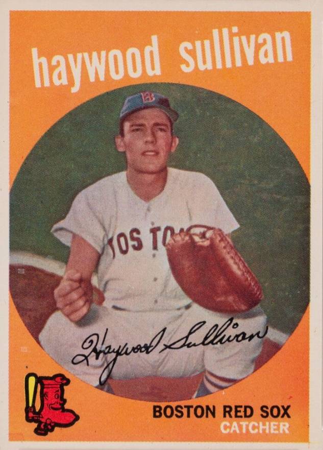 1959 Topps Haywood Sullivan #416b Baseball Card