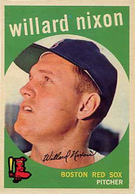 1959 Topps Willard Nixon #361 Baseball Card