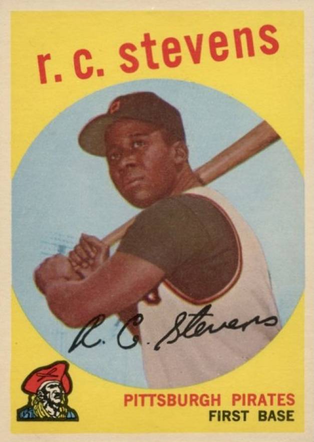 1959 Topps R.C. Stevens #282 Baseball Card