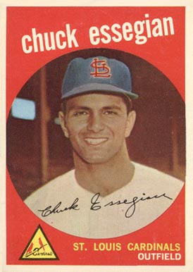 1959 Topps Chuck Essegian #278 Baseball Card