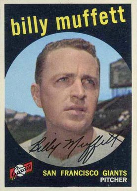 1959 Topps Billy Muffett #241 Baseball Card