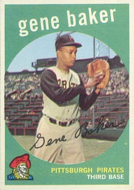 1959 Topps Gene Baker #238 Baseball Card