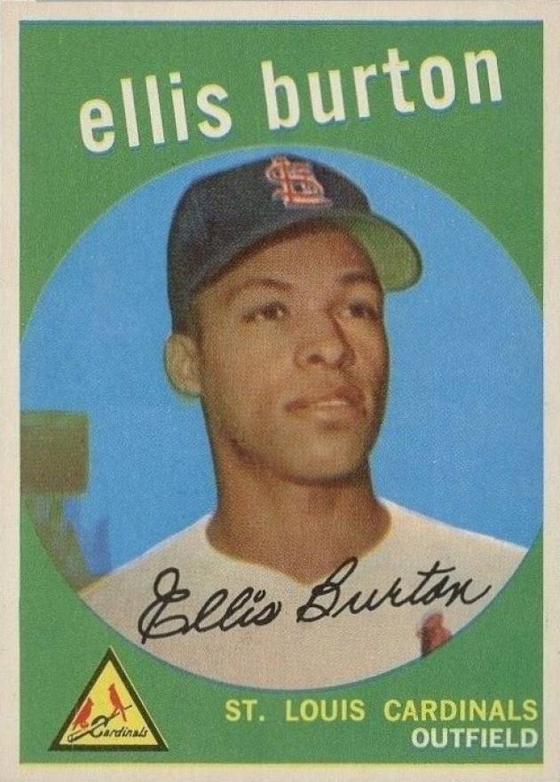 1959 Topps Ellis Burton #231 Baseball Card