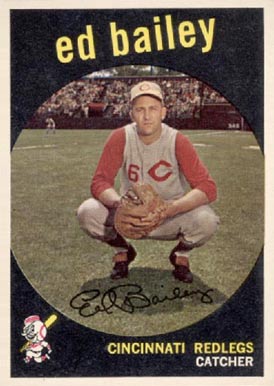 1959 Topps Ed Bailey #210 Baseball Card