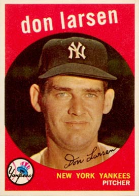 1959 Topps Don Larsen #205 Baseball Card