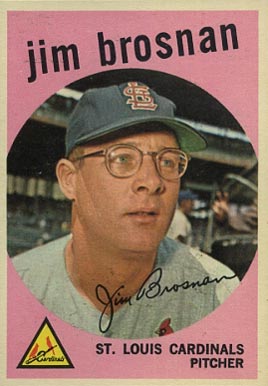 1959 Topps Jim Brosnan #194 Baseball Card