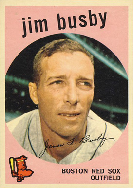 1959 Topps Jim Busby #185 Baseball Card