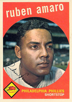 1959 Topps Ruben Amaro #178 Baseball Card
