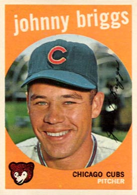 1959 Topps Johnny Briggs #177 Baseball Card