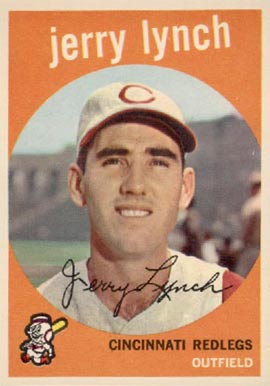 1959 Topps Jerry Lynch #97 Baseball Card