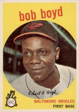 1959 Topps Bob Boyd #82 Baseball Card