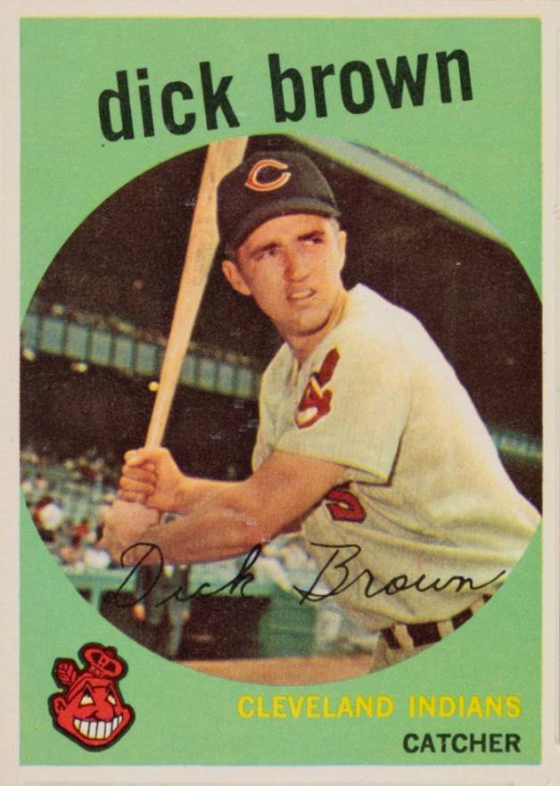 1959 Topps Dick Brown #61 Baseball Card