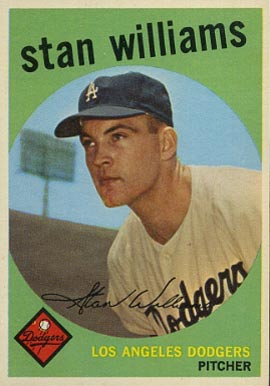 1959 Topps Stan Williams #53 Baseball Card